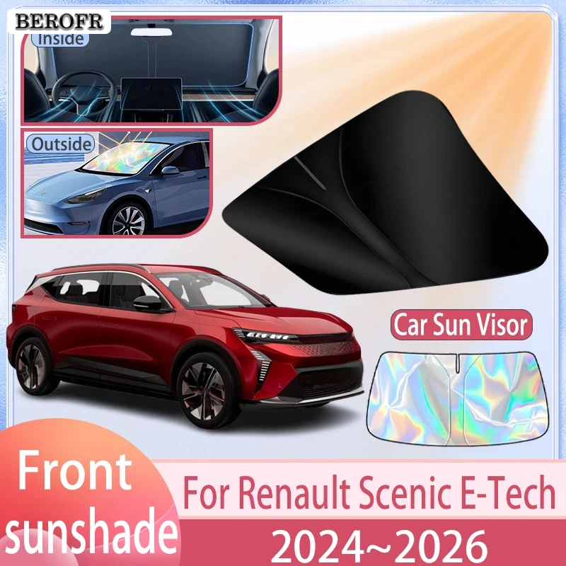 Tech Accessories Renault - Car Sunshade For Renault Scenic E-Tech