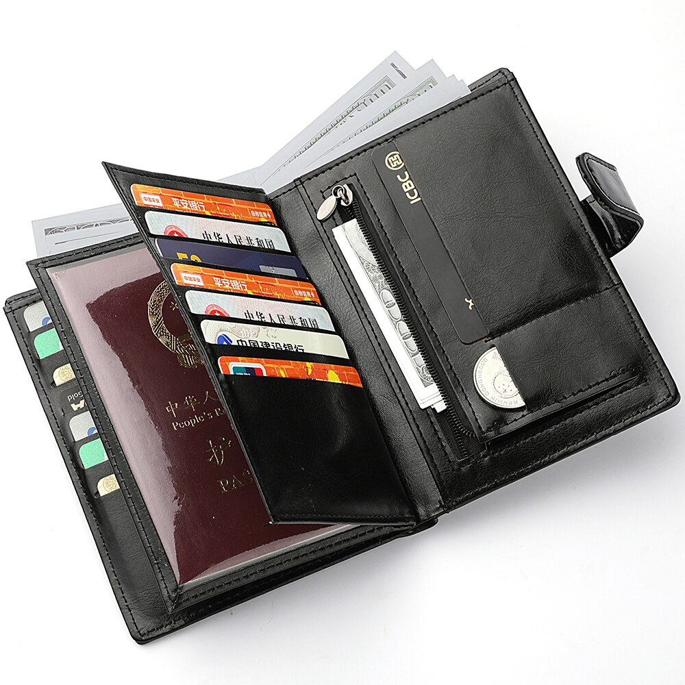 Useful Tech Accessories - Stylish Travel Passport Bag Multi-Card Card