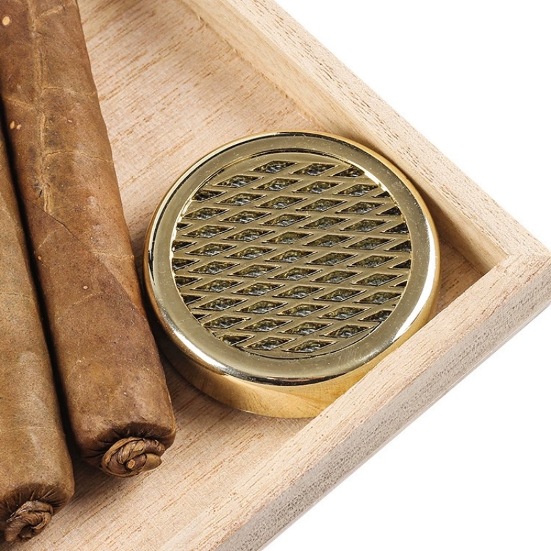 Tech Accessories And Gadgets - Portable Tobacco Humidifier Cigarette Moisture Round
