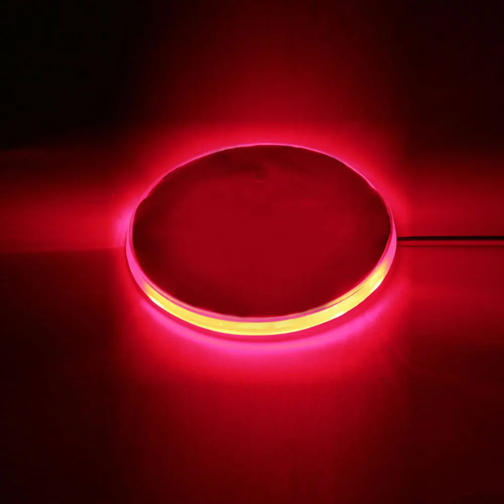 Red 82mm Badge Background LED  - Tech Accessories For Car review and price