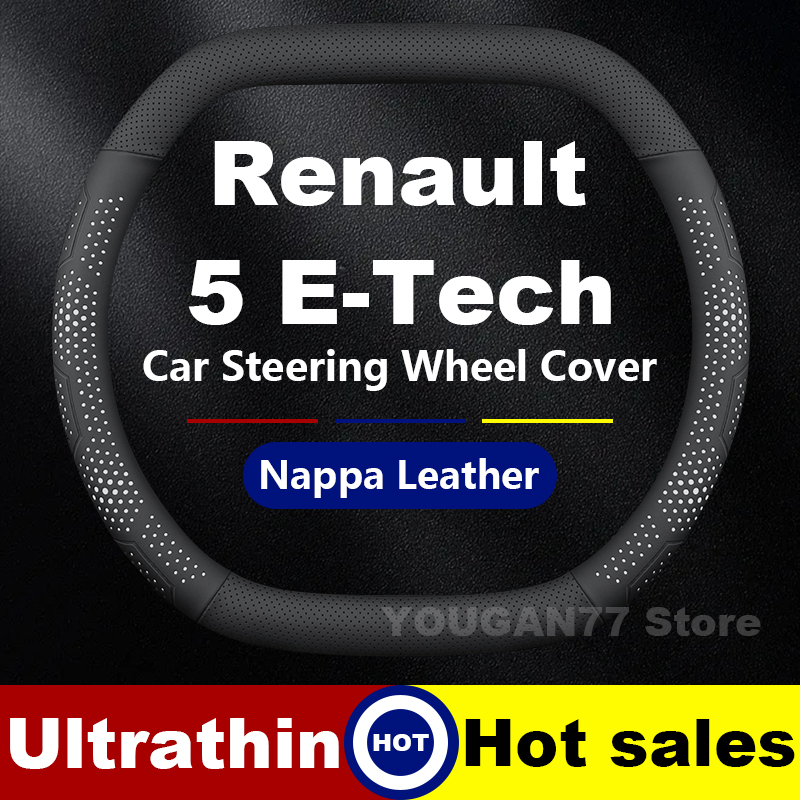 Leather Car Steering Wheel Cov - Tech Accessories Renault review and price