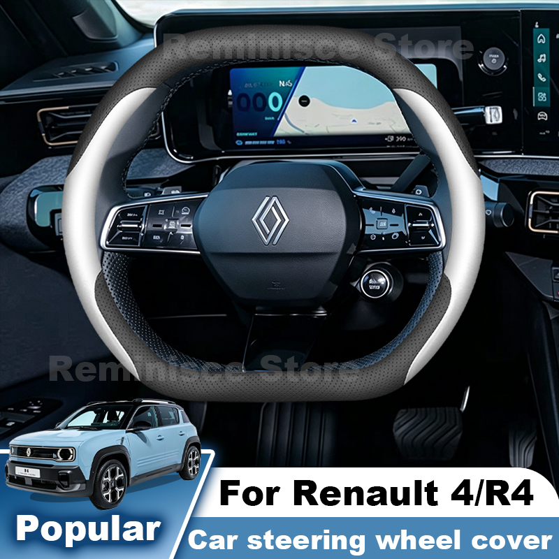 Leather Car Steering Wheel Cov - Tech Accessories Renault review and price