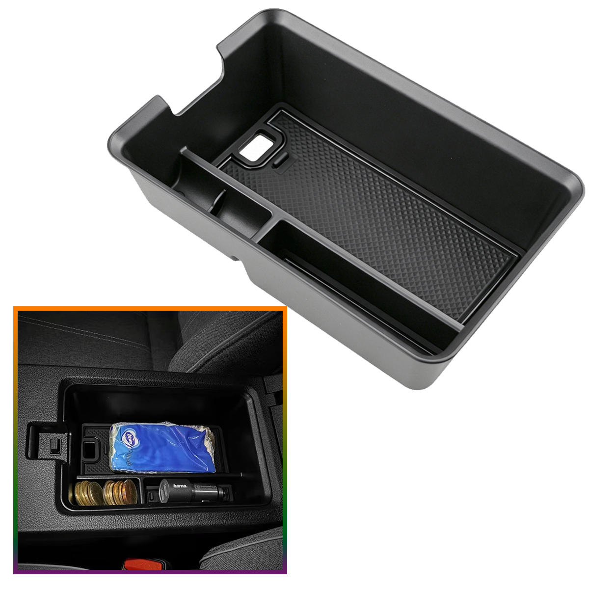 Armrest Storage Box for Renaul - Tech Accessories Renault review and price