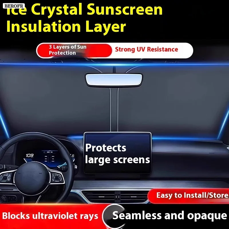 Car Windshield Sunshade For Re - Tech Accessories Renault review and price