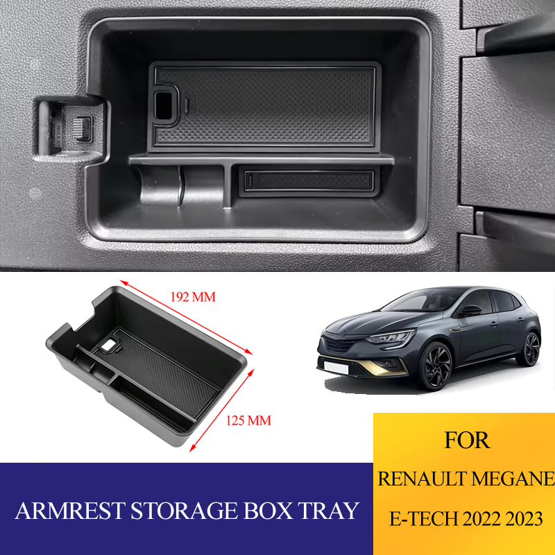 ABS Car Armrest Storage Box Tr - Tech Accessories Renault review and price